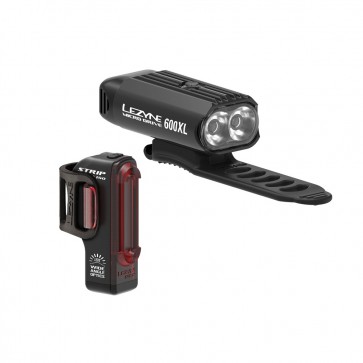 Lezyne Micro Drive 600XL / Strip Drive Light Pair