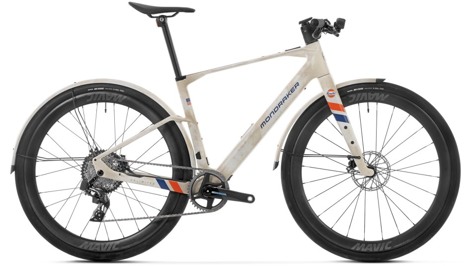 Mondraker Dusty X Unlimited Gulf 2025 Urban eBike