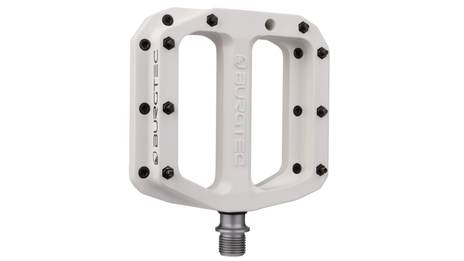 Burgtec Mk4 Composite Damn Right White Pedals