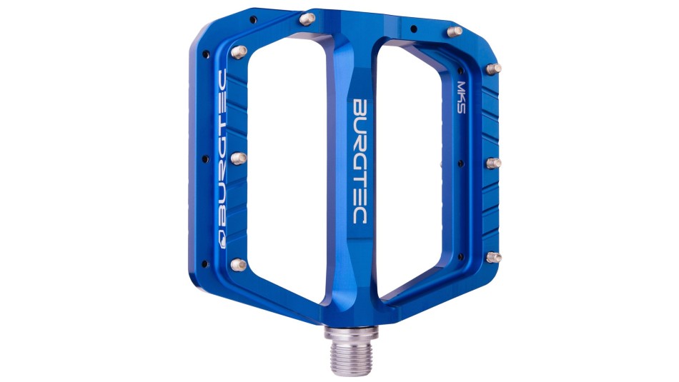 Burgtec Penthouse Flat Mk5 Deep Blue Pedals