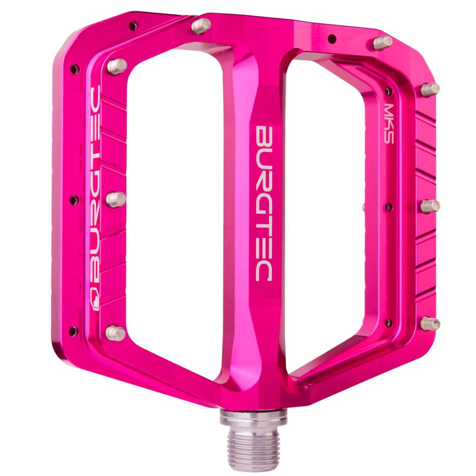 Burgtec Penthouse Flat Mk5 Toxic Barbie Pink Pedals