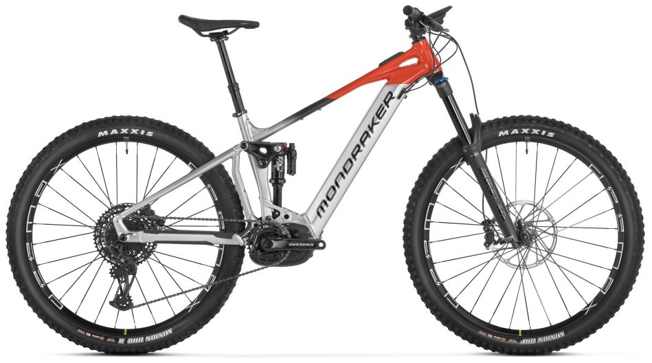 Mondraker Crafty R 2024 Silver/Red eMTB