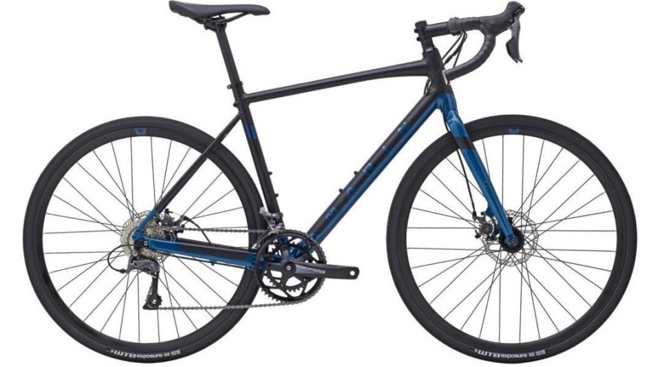Marin Gestalt 2024 Black/Blue Gravel Bike