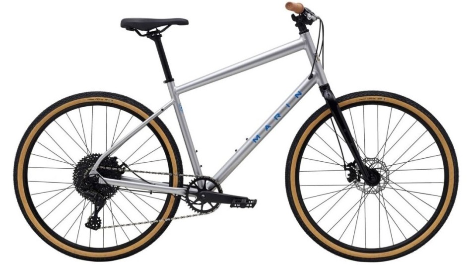 Marin Kentfield 2 2025 Chrome Hybrid Bike