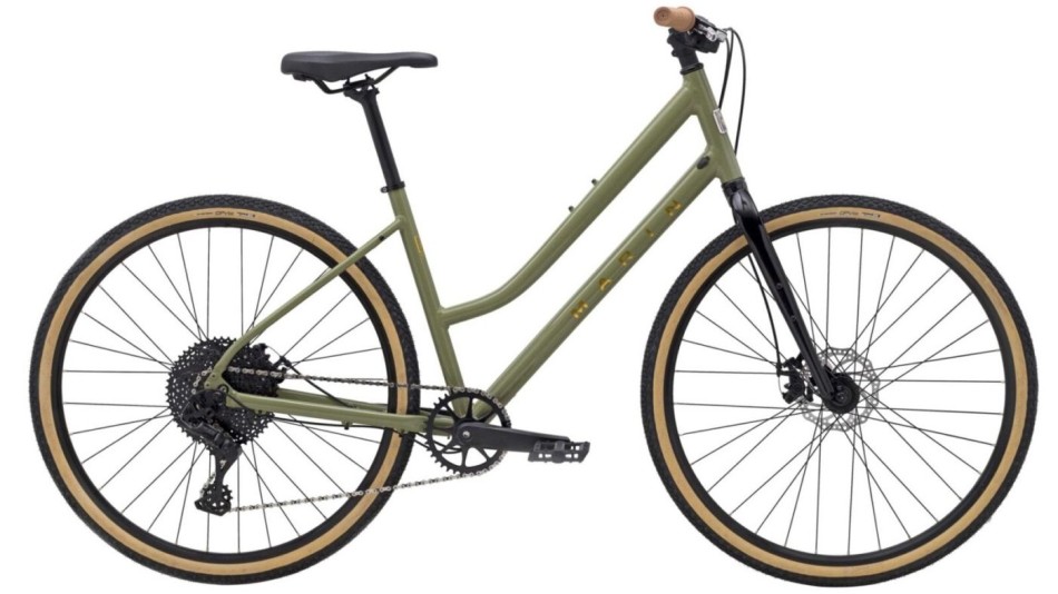 Marin Kentfield ST 2 2025 Olive Hybrid Bike