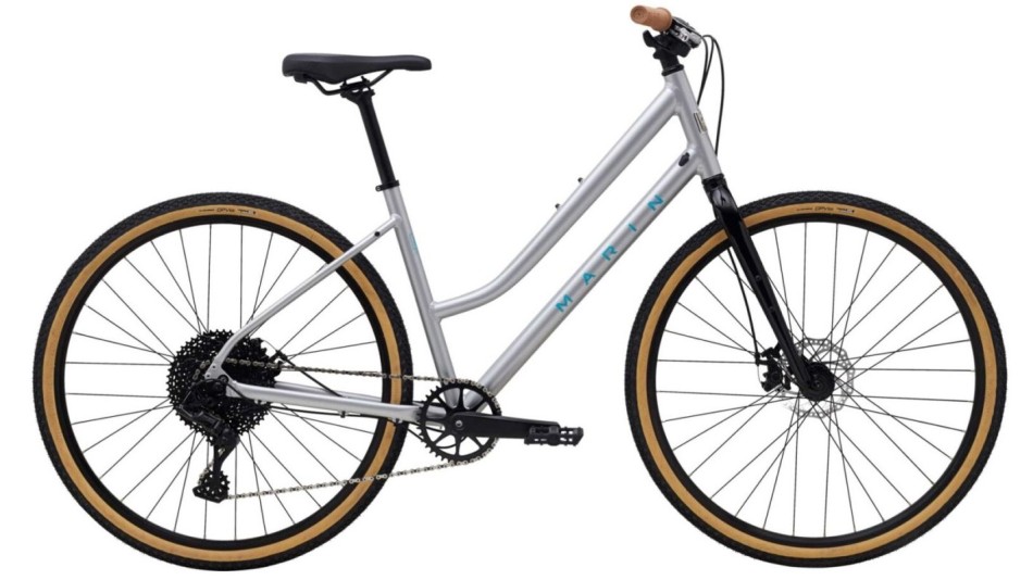 Marin Kentfield ST 2 2024 Chrome Hybrid Bike