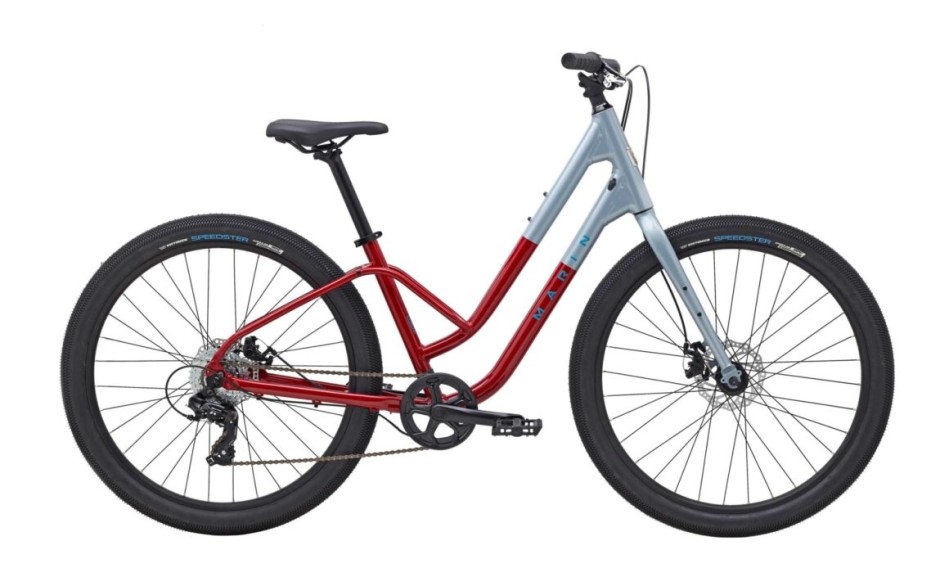 Marin Stinson ST 1 2024 Maroon Comfort Bike