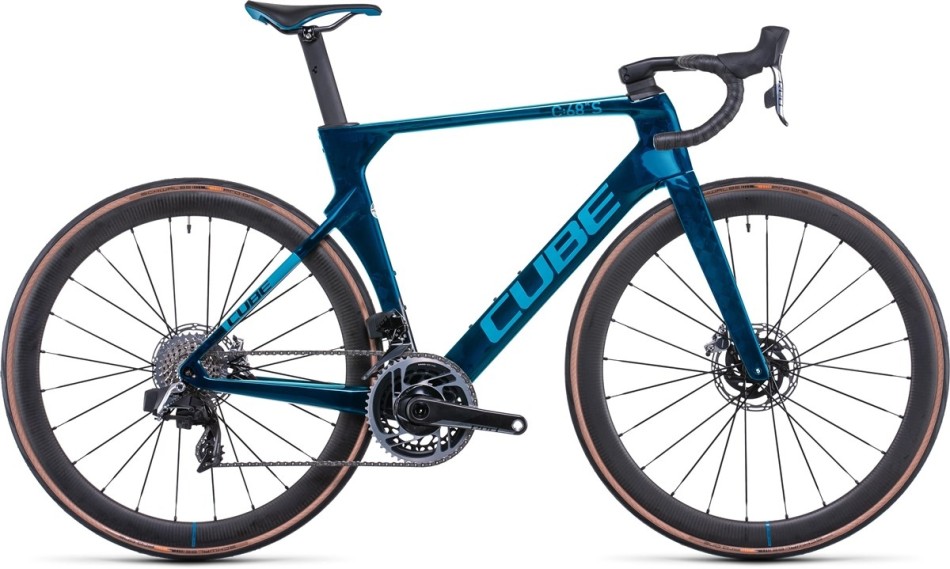 Cube Litening C:68X SL 2022 LiquidBlue/Carbon Road Bike