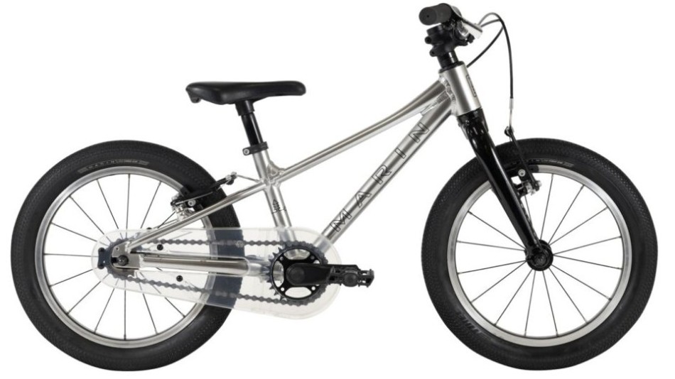 Marin Coast Trail 16 2025 Silver/Black 16" Kids Bike
