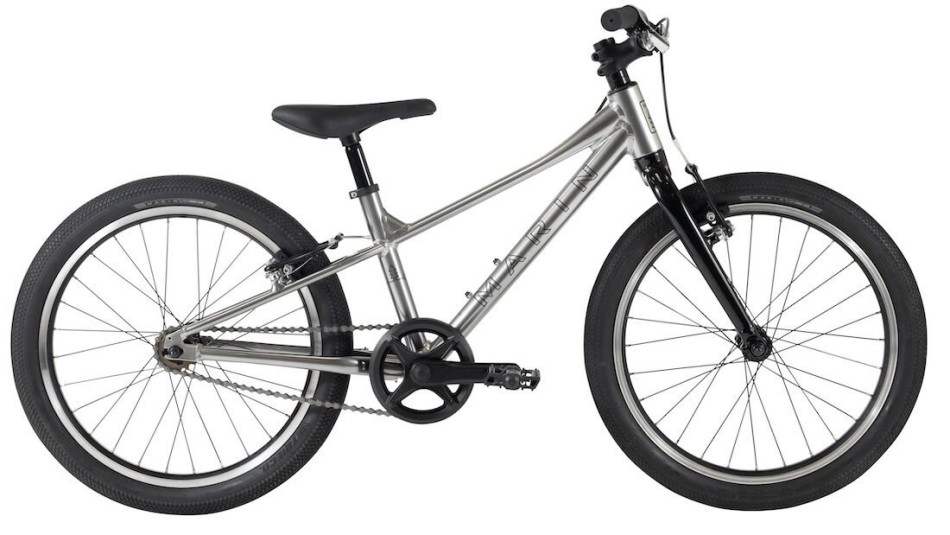 Marin Coast Trail 20 1 2025 Silver/Black 20" Kids Bike