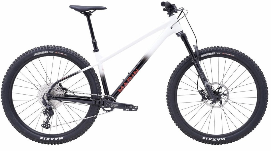 Marin San Quentin 3 2025 White/Black Trail Bike