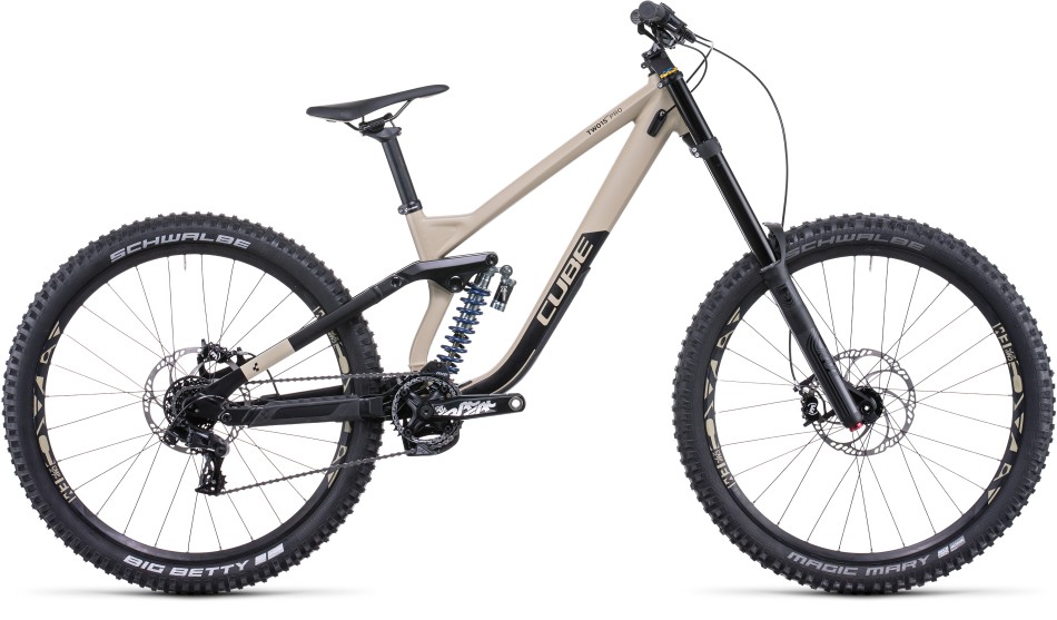 Cube Two15 Pro 27.5 2022 Sand/Black Downhill Bike