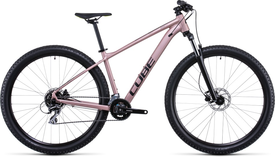Cube Access WS EAZ 2022 Blush/Yellow Women's Mountain Bike