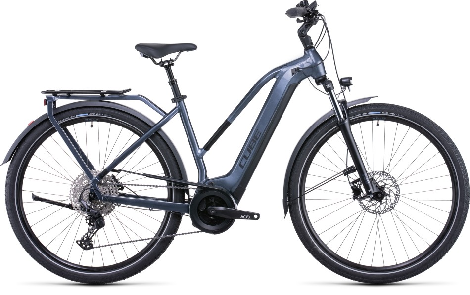Cube Touring Hybrid Pro 625 2022 Trapeze Grey/Black eBike