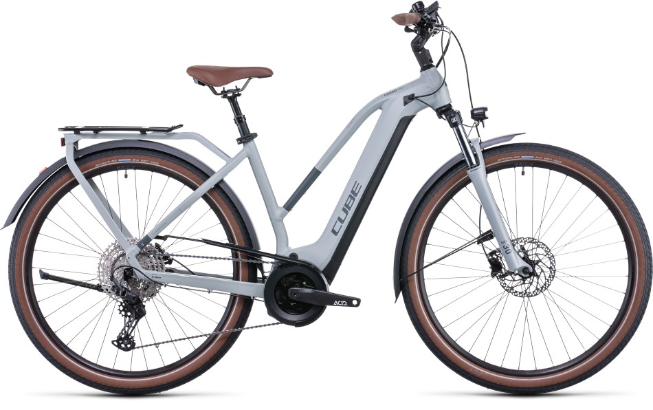 Cube Touring Hybrid Pro 625 2022 Trapeze Lunar/Grey eBike