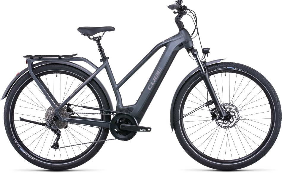 Cube Kathmandu Hybrid One 625 2022 Trapeze Grey/Teak eBike