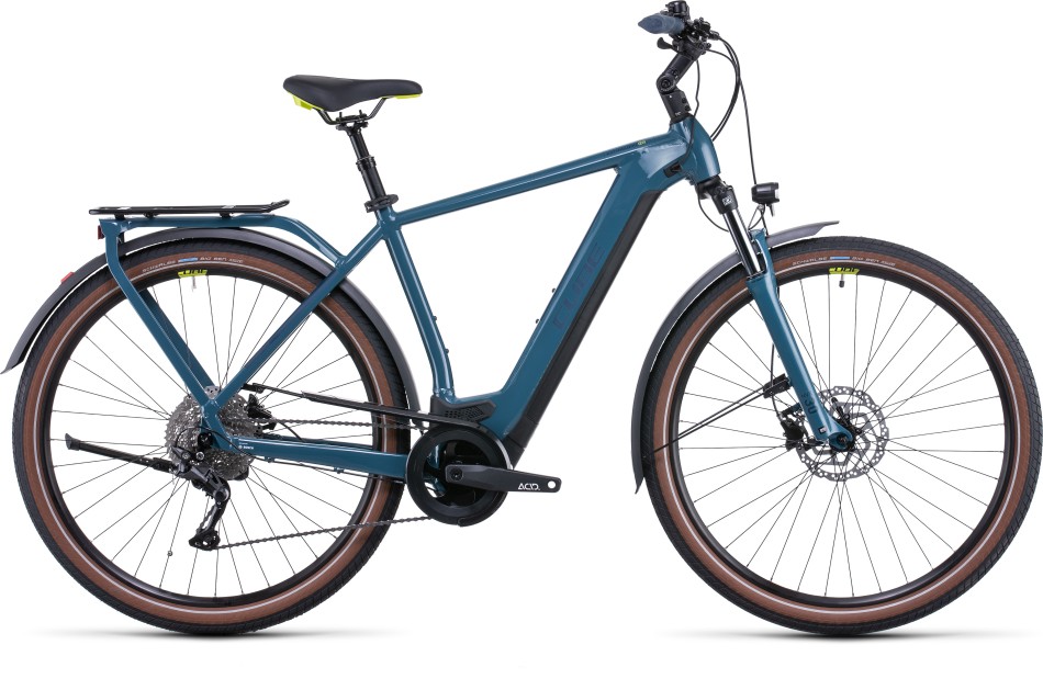 Cube Kathmandu Hybrid One 625 2022 Teal/Lime eBike