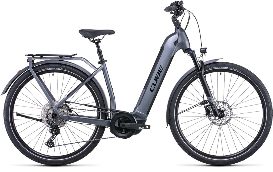 Cube Kathmandu Hybrid Pro 625 2022 Easy Entry Grey/Black eBike