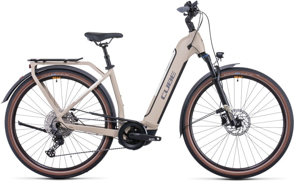 Cube Kathmandu Hybrid Pro 625 2022 Easy Entry Desert/Orange eBike