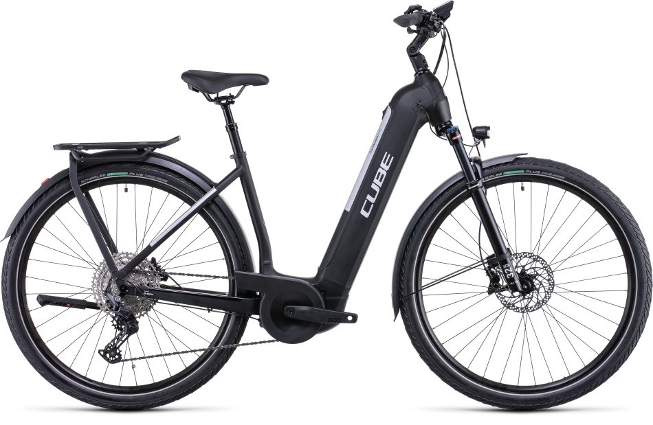 Cube Kathmandu Hybrid Exc 2022 Easy Entry Black/Silver eBike