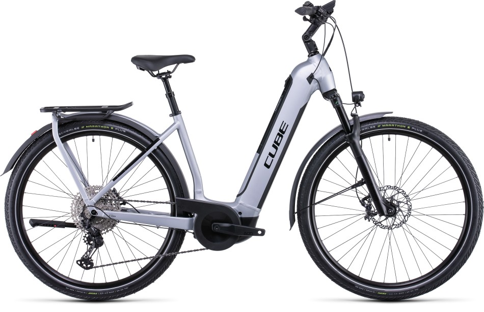 Cube Kathmandu Hybrid SL 2022 Easy Entry Silver/Black eBike