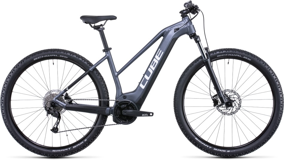 Cube Reaction Hybrid Performance 625 2022 Trapeze Grey/White eMTB