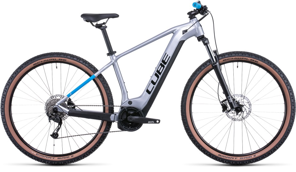 Cube Reaction Hybrid Performance 625 2022 Silver/Blue eMTB