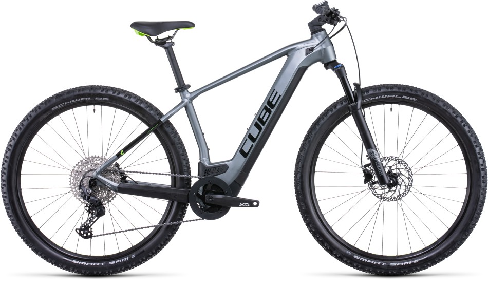Cube Reaction Hybrid Pro 625 2022 Grey/Green eMTB