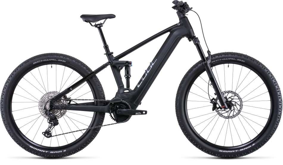 Cube Stereo Hybrid 120 SL 2022 Black/Metal eMTB