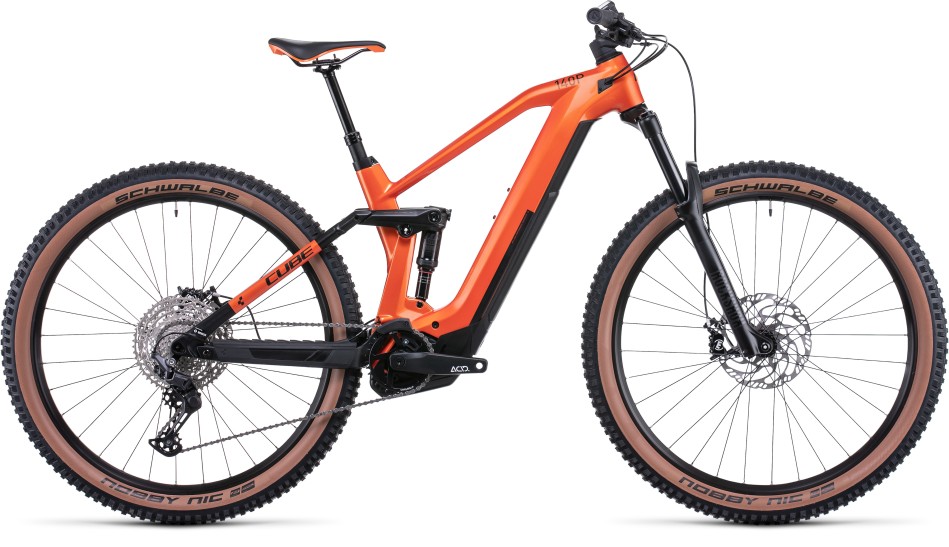 Cube Stereo Hybrid 140 HPC Pro 625 2022 Orange/Black eMTB