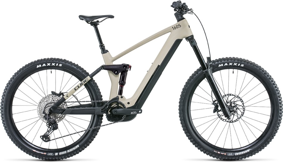 Cube Stereo Hybrid 160 HPC SL 2022 Desert/Black eMTB