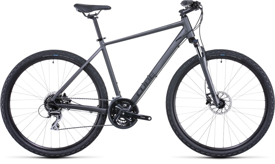 Cube Nature 2022 Graphite/Black Hybrid Bike