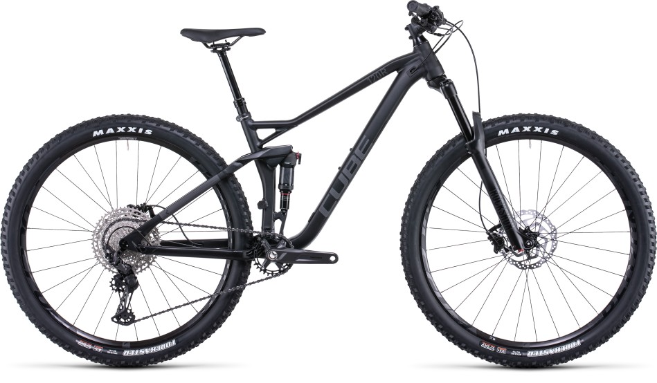 Cube Stereo 120 Race 2022 Black Ano Trail Bike
