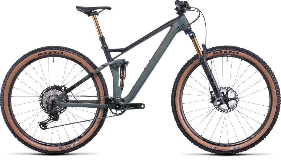 Cube Stereo 120 HPC SLT 2022 Prizm/Carbon Trail Bike