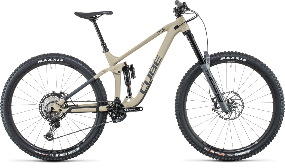 Cube Stereo One77 Race 2022 Desert/Grey Enduro Bike