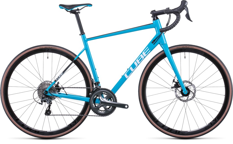 Cube Attain Race 2022 Blue/Black Road Bike