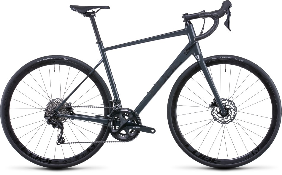 Cube Attain SL 2022 Grey/Black Road Bike