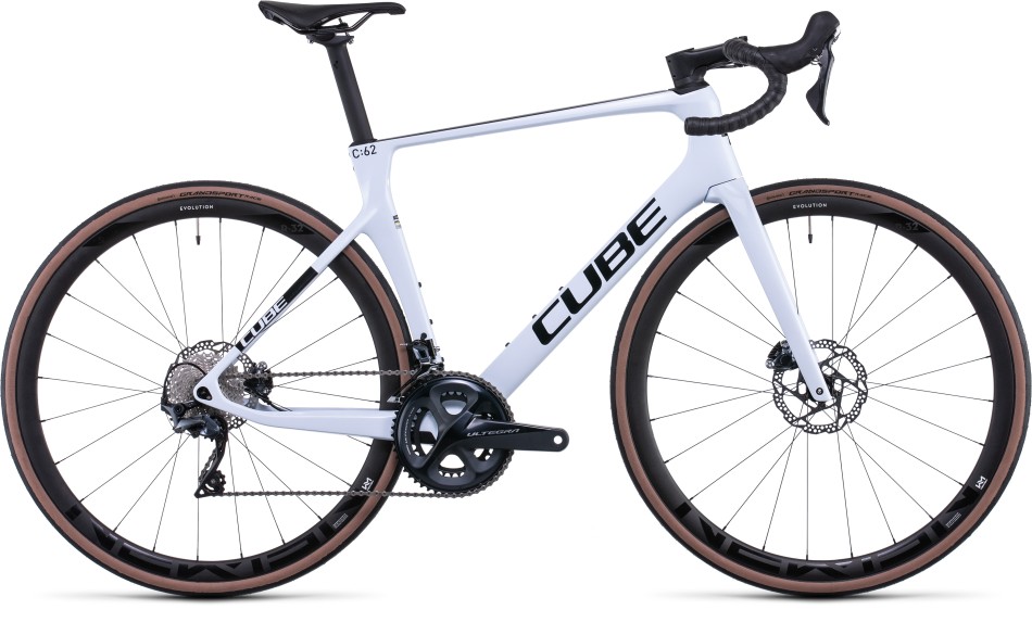 Cube Agree C:62 2022 White/Carbon Road Bike