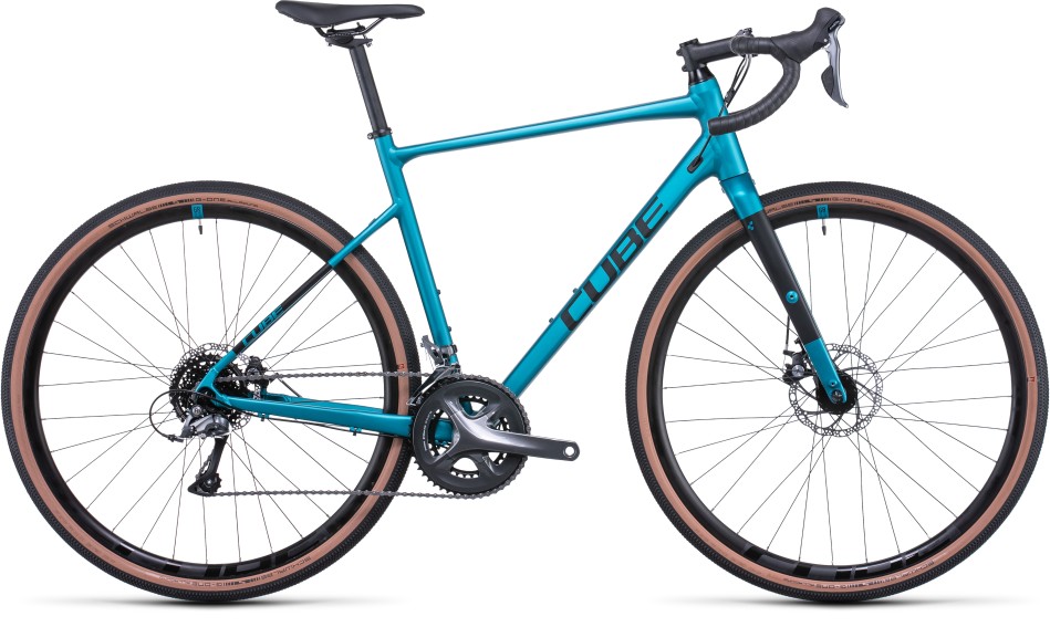 Cube Nuroad 2022 Teal/Black Gravel Bike