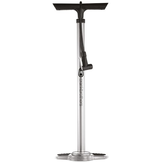 Crankbrothers Sapphire Floor Pump Silver