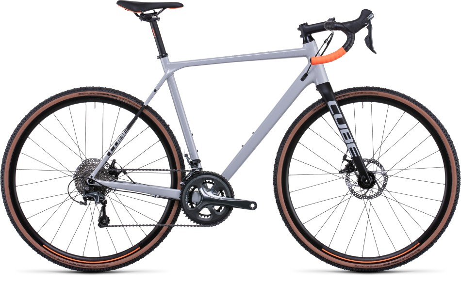 Cube Cross Race 2022 Grey/Orange Cyclocross Bike