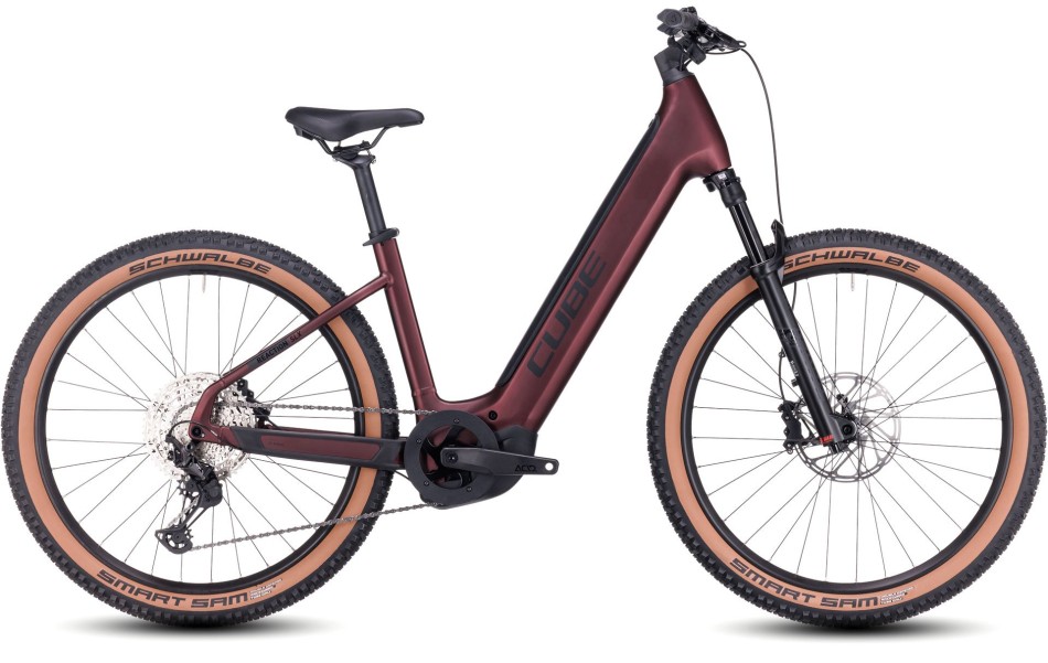 Cube Reaction Hybrid SLX 750 2024 Easy Entry Ruby/Black eBike