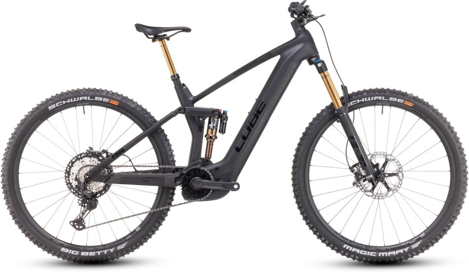 Cube Stereo Hybrid 140 HPC Action Team 2024 Carbon/Black eMTB