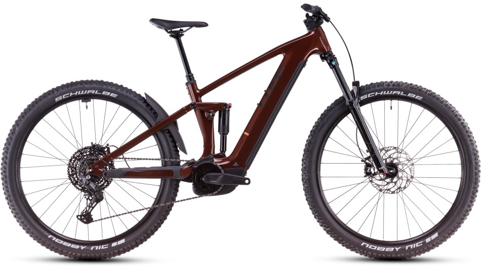 Cube Stereo Hybrid One44 Pro 800 2025 Bourbon/Black eMTB