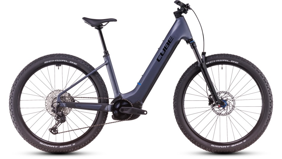 Cube Reaction Hybrid Pro 800 2025 Easy Entry Grey/Black eMTB