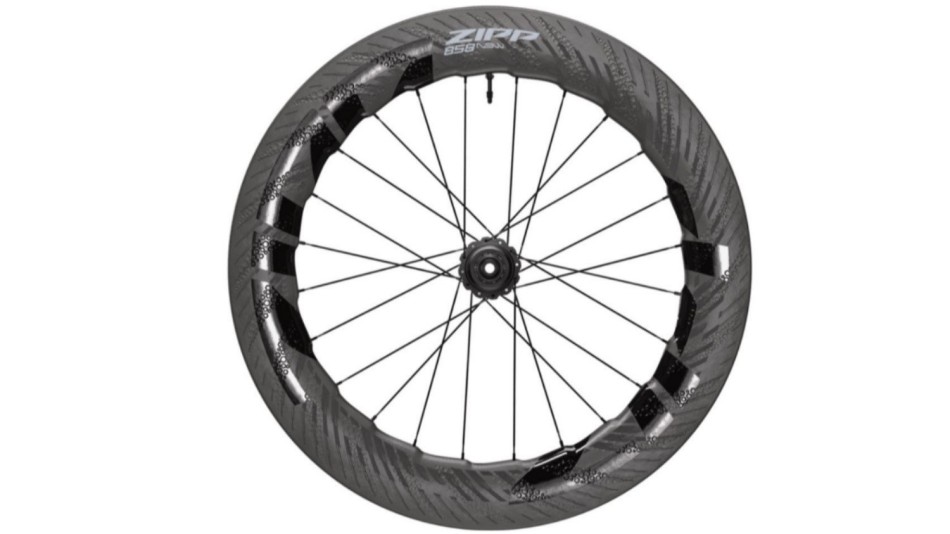 Zipp 858 NSW B1 Tubeless Disc Brake 700c Rear Wheel Shimano HG Freehub