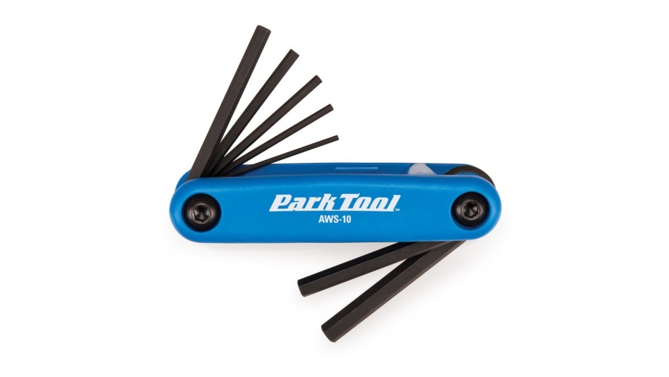 Park Tool USA AWS-10 Fold-up Hex Wrench Set