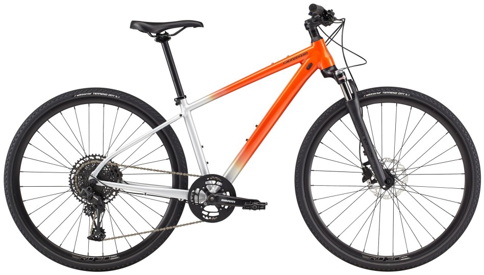 Cannondale Quick CX Women's 1 2024 Silver Hybrid Bike