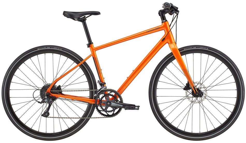 Cannondale Quick 2 2023 Orange Hybrid Bike