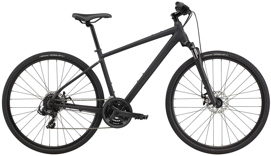 Cannondale Quick CX 4 2025 Black Hybrid Bike